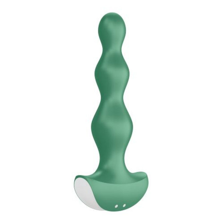 Lolli Plug 2 Green vibrating anal dildo