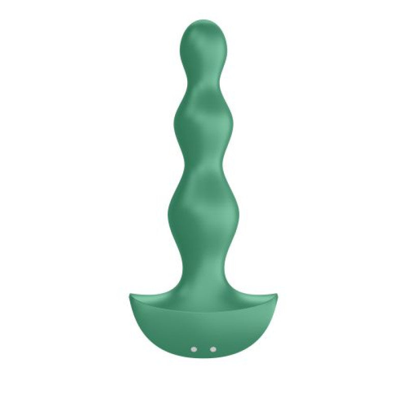 Lolli Plug 2 Green vibrating anal dildo