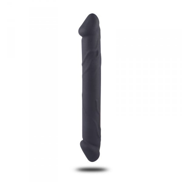 Dildo doppio realistico in silicone flessibile - 23cm