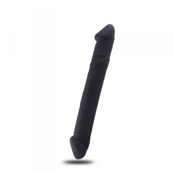 Dildo doppio realistico in silicone flessibile - 23cm