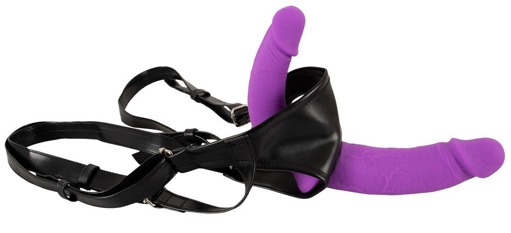 Super Soft Double Strap-On wearable double dildo