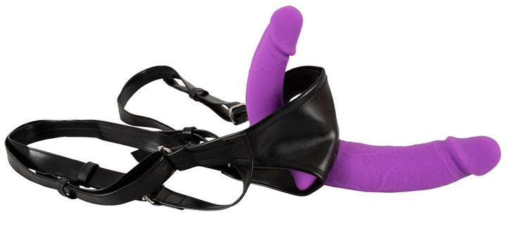 Super Soft Double Strap-On wearable double dildo