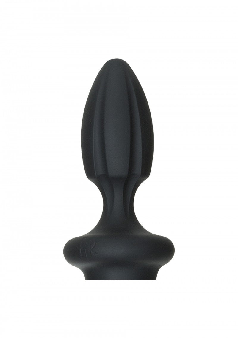 Dildo doppio con plug anale in silicone 9 / 14,5cm