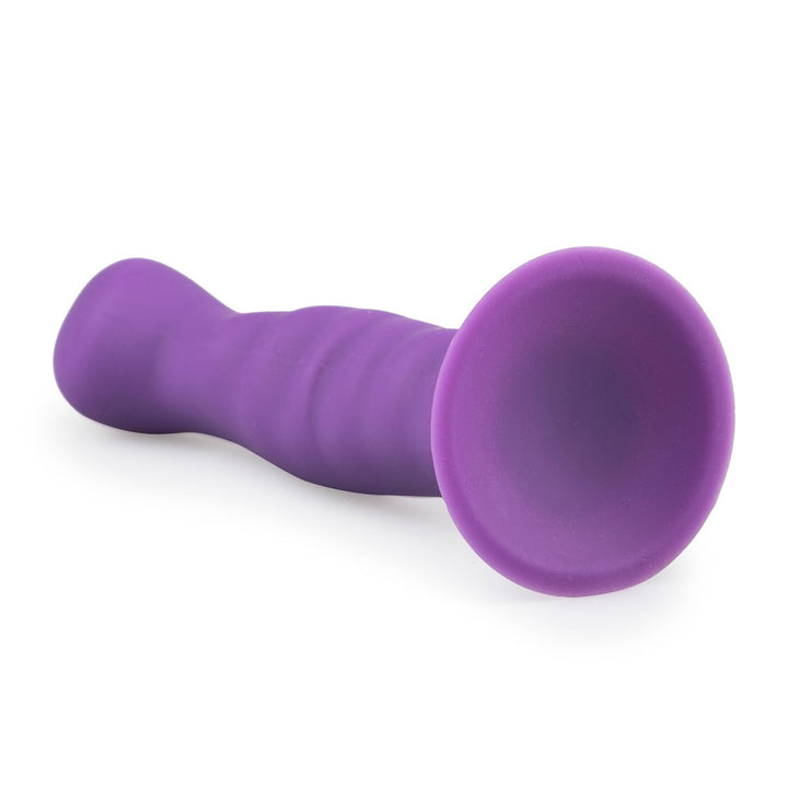 purple silicone dildo