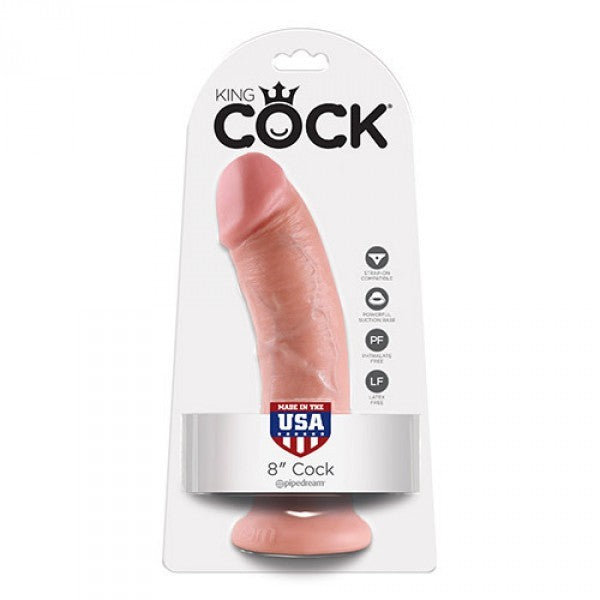 King Cock realistic dildo with suction cup - 21cm