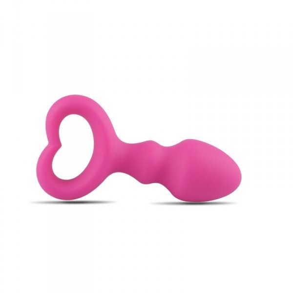 Dildo anal plug silicone dildo realistic anal vaginal HEART CLIP TIP