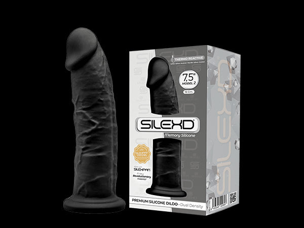 Dildo realistico con ventosa Black - 19cm