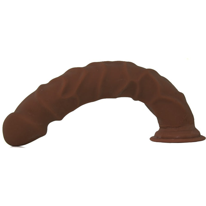 Dildo realistico Supersagomato The D Racin' Chocolate - 25cm