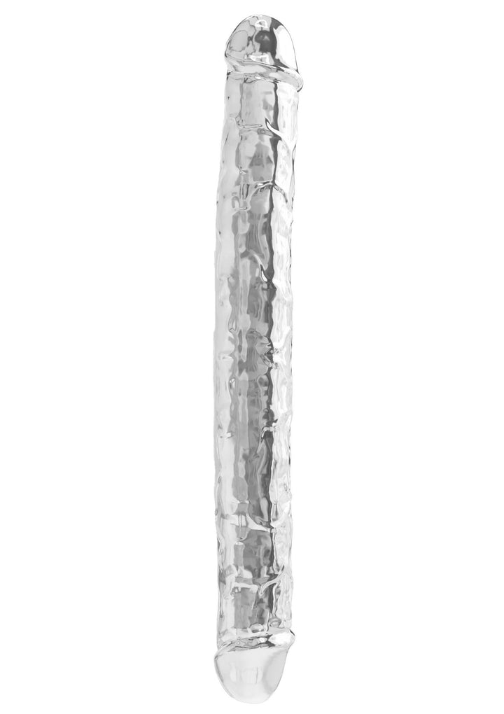 Dildo realistico doppio Clear Double Dong - 34,5cm