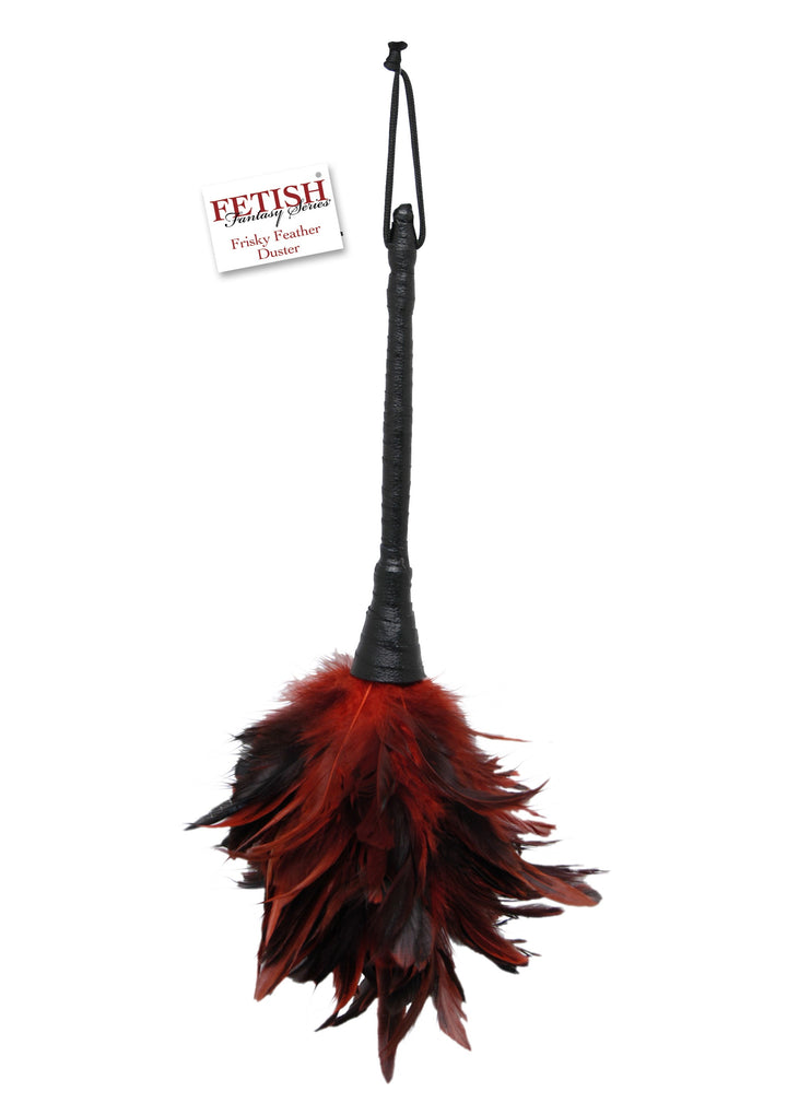 Frisky Feather Duster rosso