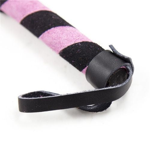 Fringed whip line whip pink black whip bondage fetish sadomasochistic sexy black pink