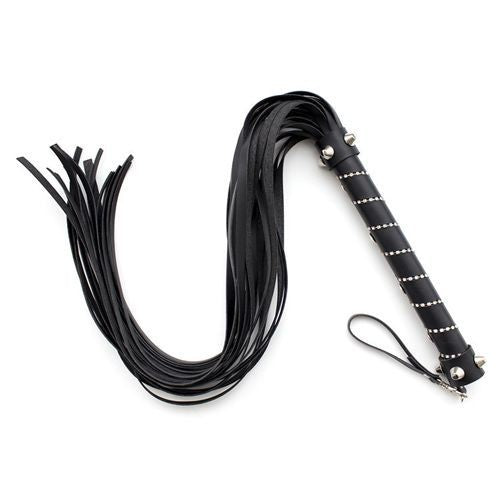 Easy line whip black whip with fringes sexy fetish bondage