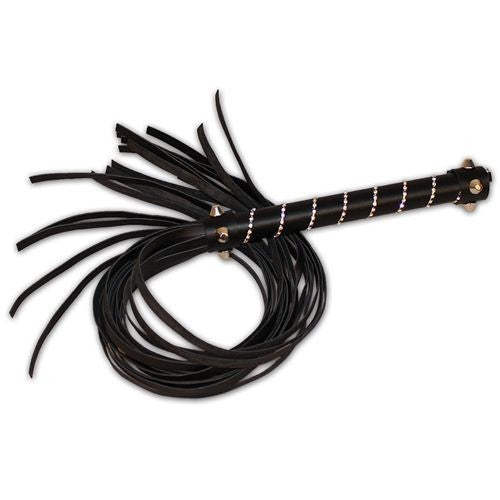 Easy line whip black whip with fringes sexy fetish bondage