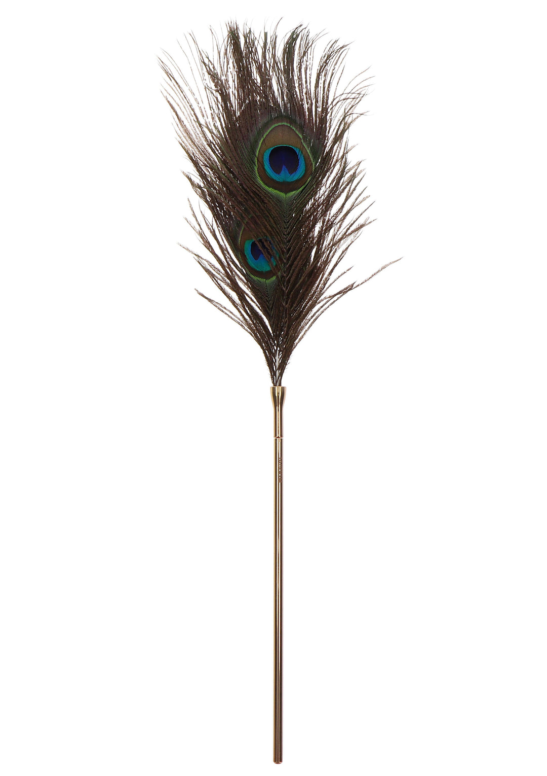 Peacock Tickler riding crop