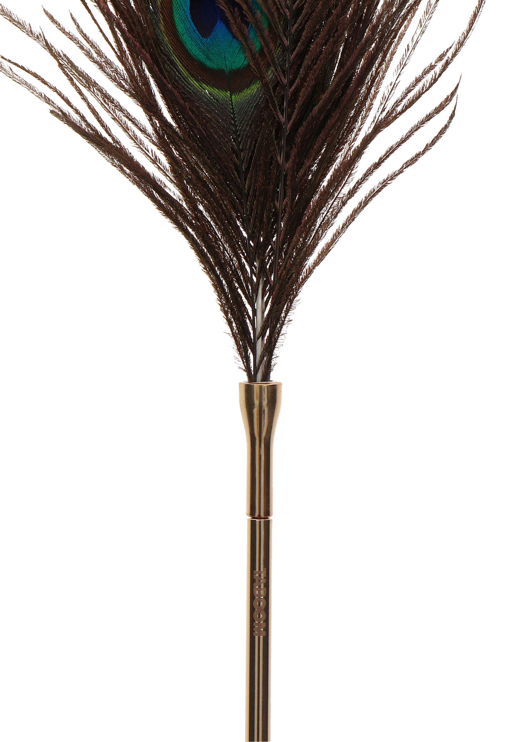 Peacock Tickler riding crop