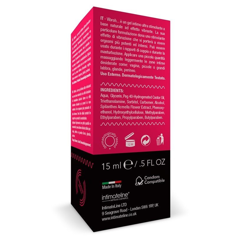 Vibroh sexual intimate gel.. vibrating effect