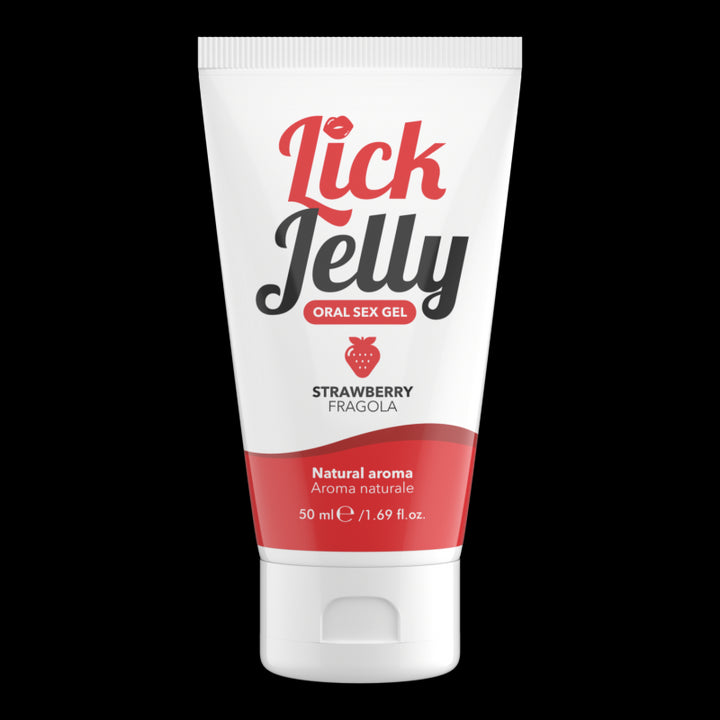 Strawberry water based lick gel 50 ml