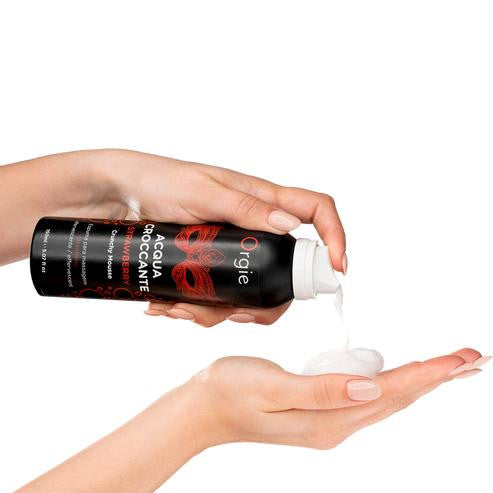 Crispy water gangbang massage foam gel 150 ml strawberry
