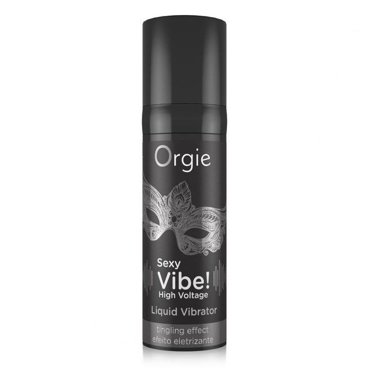 GEL STIMOLANTE lubrificante  SEXY VIBE HIGH VOLTAGE salva preservativo orgie