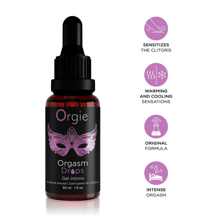 Stimulating drops for the clitoris orgasm drops orgies