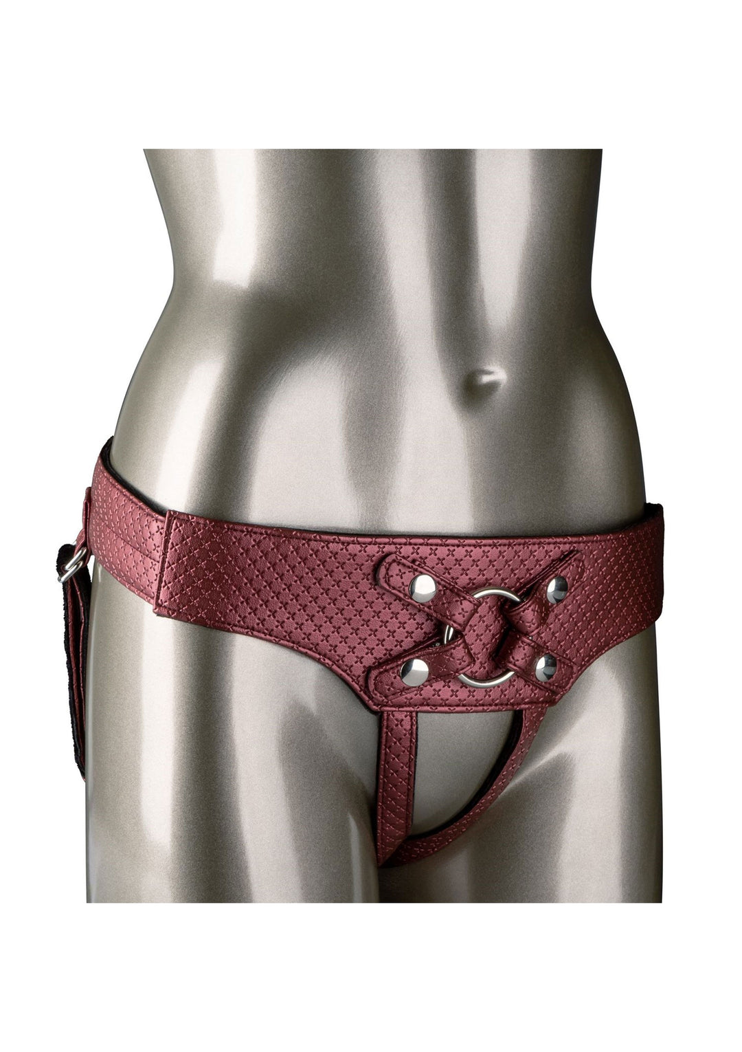 Wearable strap on harness for dildo