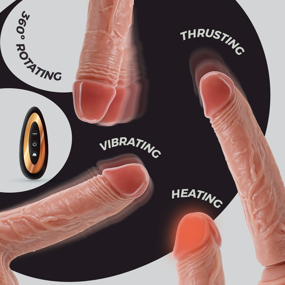 Vibratore Realistico Inviktus 20 cm di Crushious | Vibratori Realistici, foto 10