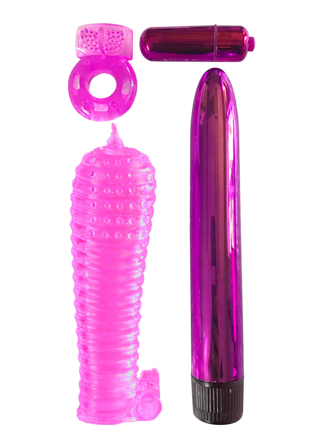 Ultimate Pleasure Couple's Kit - Pink