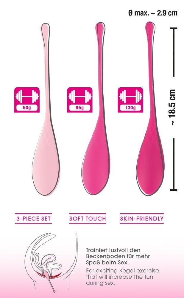 Kegel Training Balls vaginal ball kit by Sweet Smile