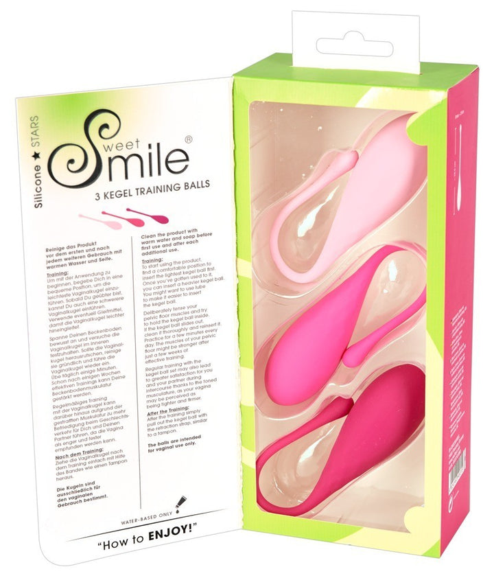 Kegel Training Balls vaginal ball kit by Sweet Smile