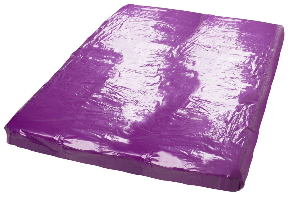 Purple lacquered sheet