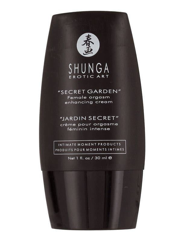 Lubrificante gel crema vaginale sessuale intimo stimolante clitoride shunga 30 ml secret garden