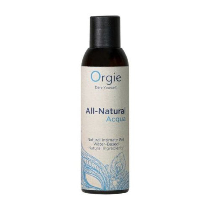 Lubrificante naturale gel orgie all natural acqua