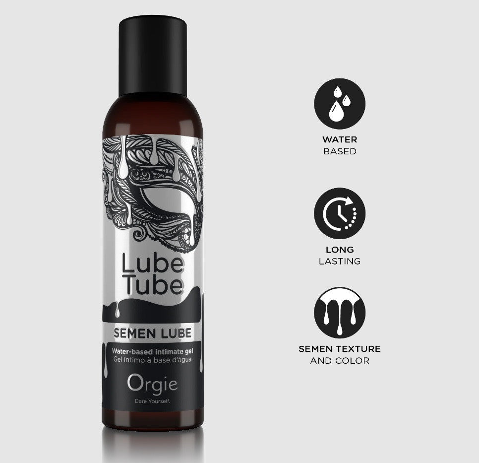 Fake sperm lubricant lube tube semen lube