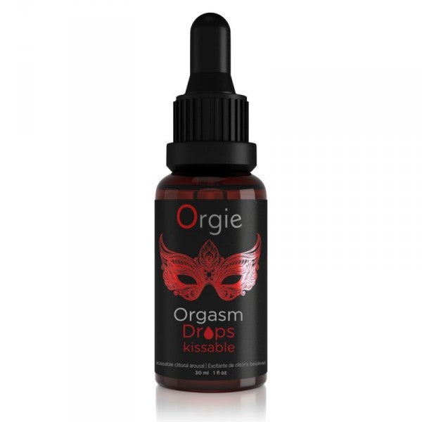 Edible stimulating lubricant for the clitoris orgasm drops kissable drops