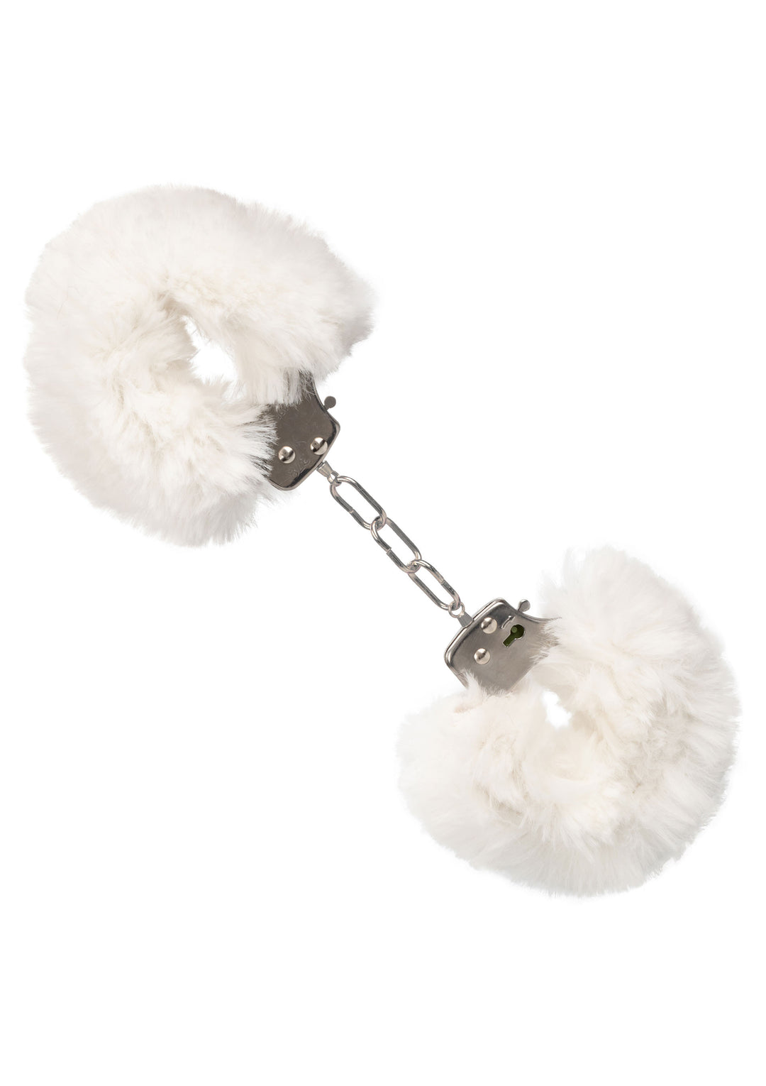 Manette bianche Ultra Fluffy Furry Cuffs