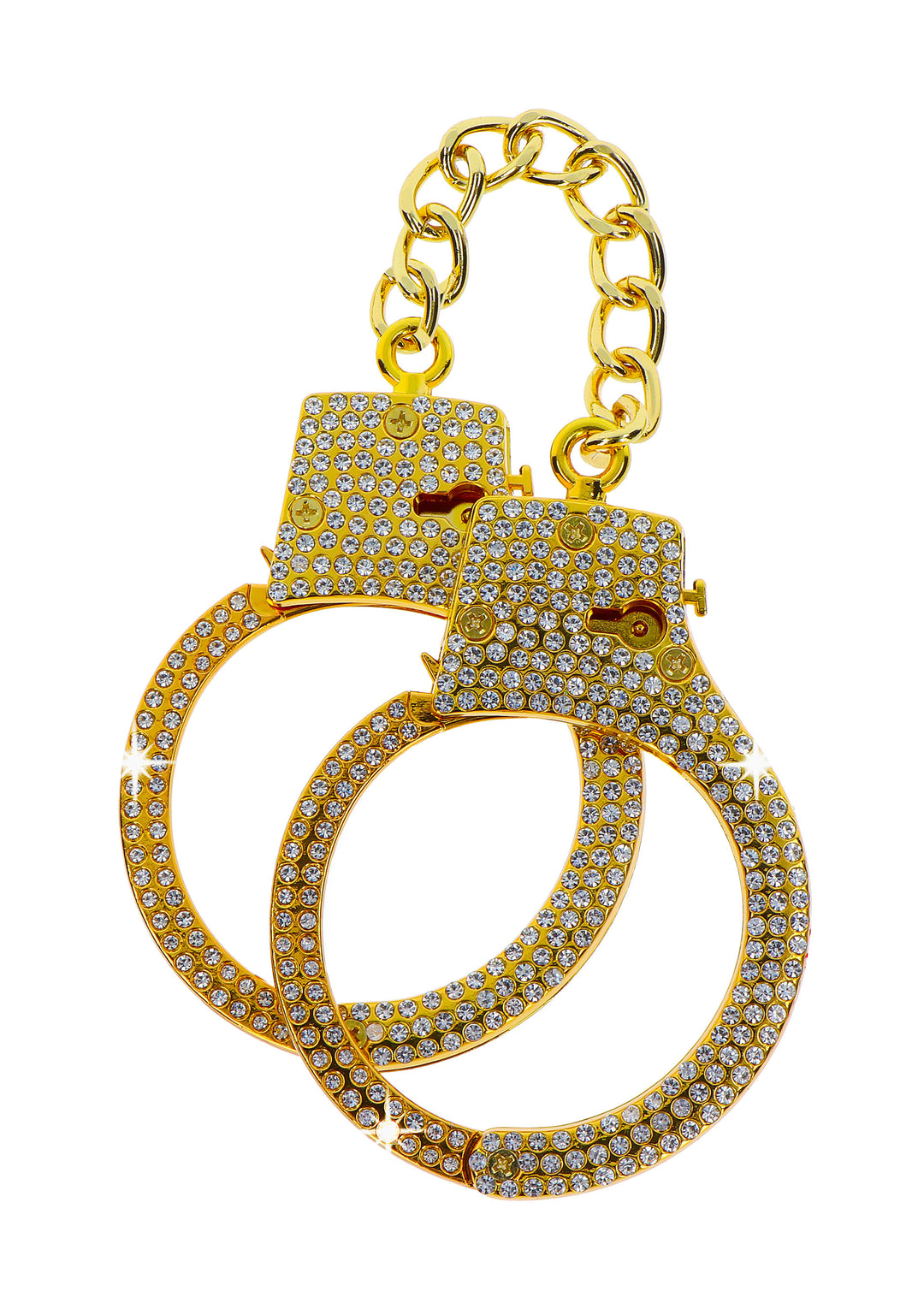 Diamond Wrist Cuffs Gold handcuffs