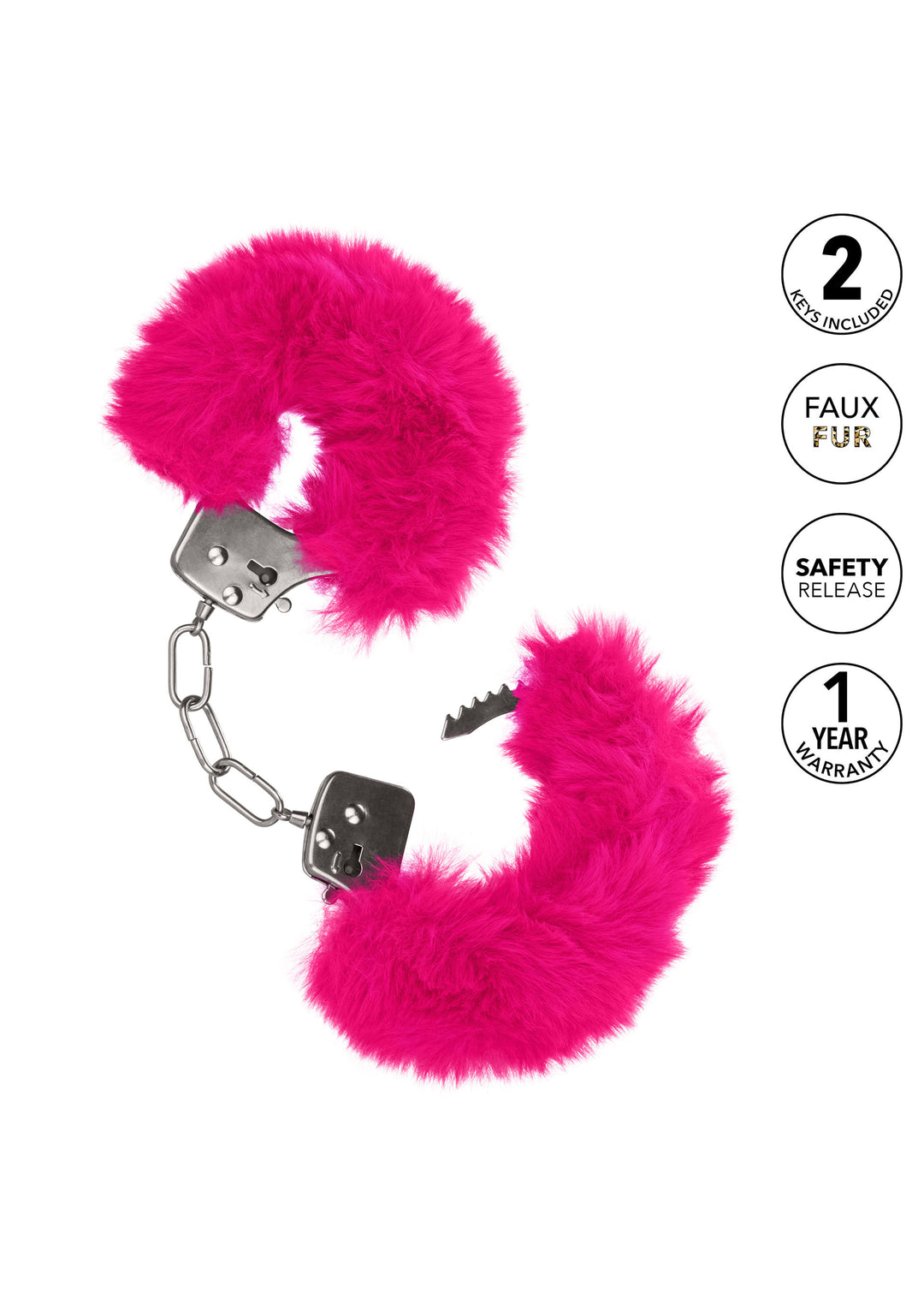 Ultra Fluffy Furry Cuffs fuchsia handcuffs