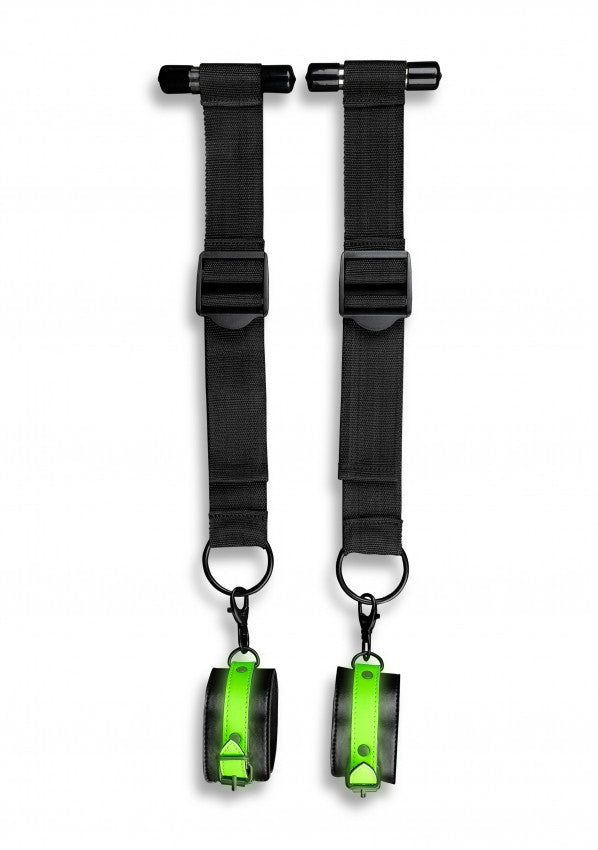 door handcuffs Door Restraint Kit - Glow in the Dark - Neon Green/Black