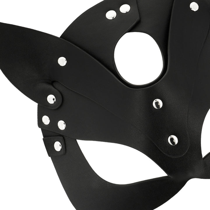 Cat mask COQUETTE CHIC DESIRE VEGAN LEATHER MASK WITH CAT EARS