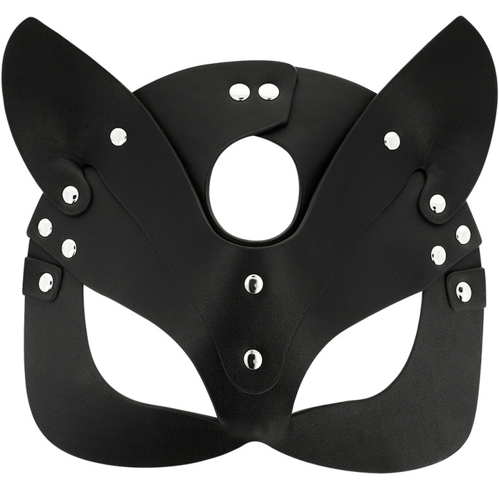 Cat mask COQUETTE CHIC DESIRE VEGAN LEATHER MASK WITH CAT EARS