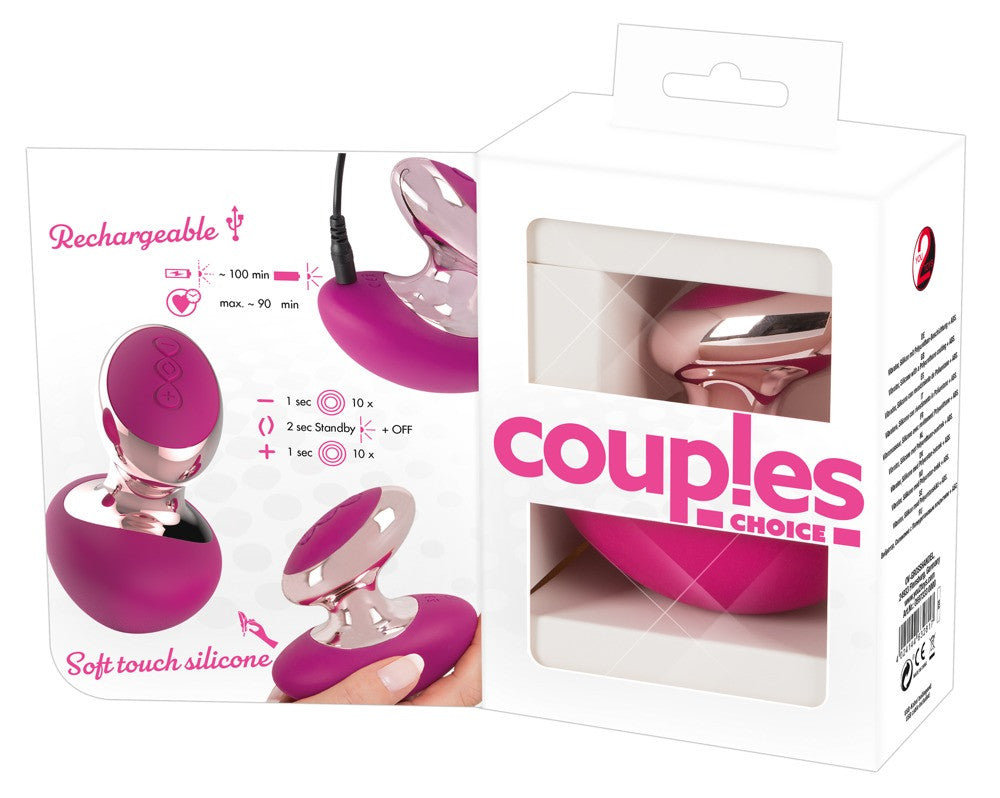 Couples choice vibrating massager