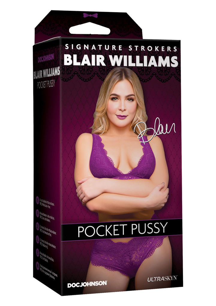 Blair Williams Pocket Pussy masturbator