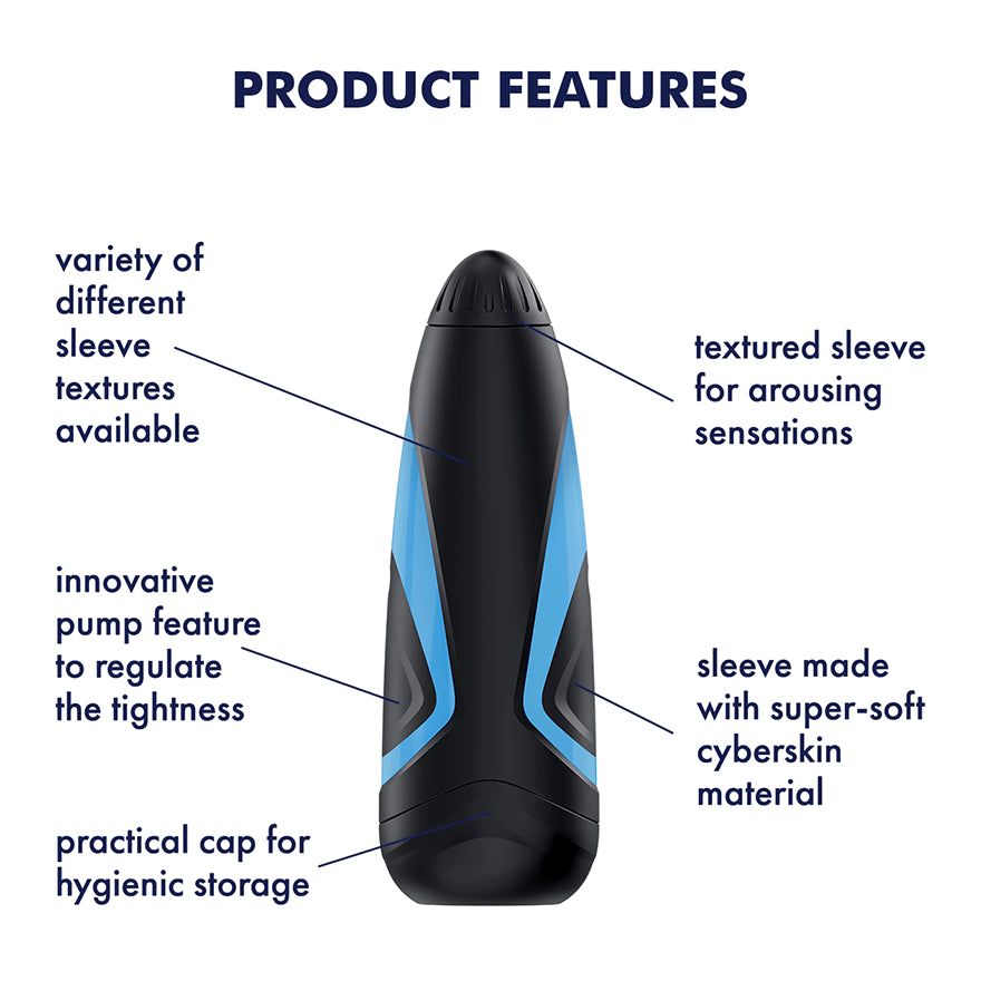 Masturbatore maschile a pompa Satisfyer Men One