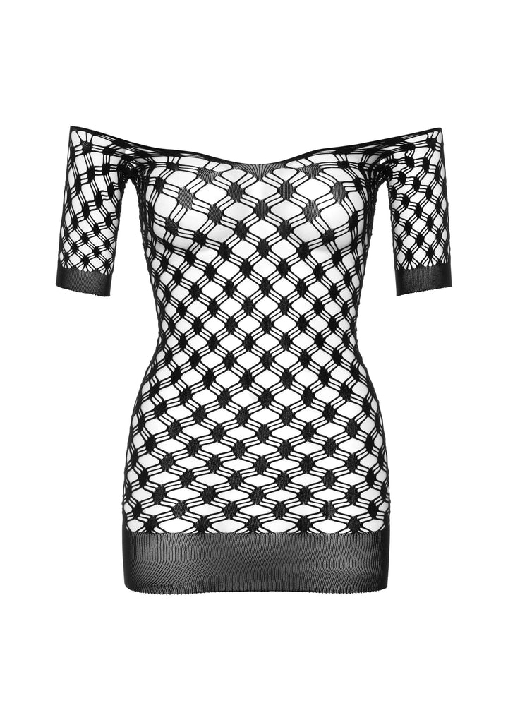 Deluxe Fence Net Minidress