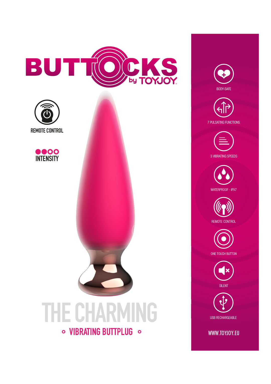 Mini vibratore anale The Charming Buttplug