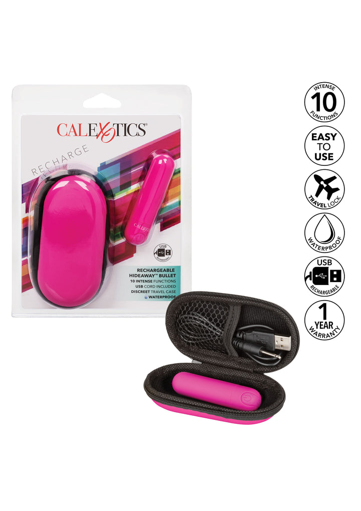 Rechargeable Hideaway Bullet mini vibrator