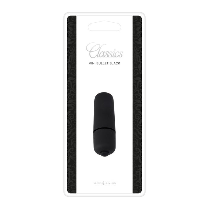 Bullet classic Black mini vaginal clitoral vibrator