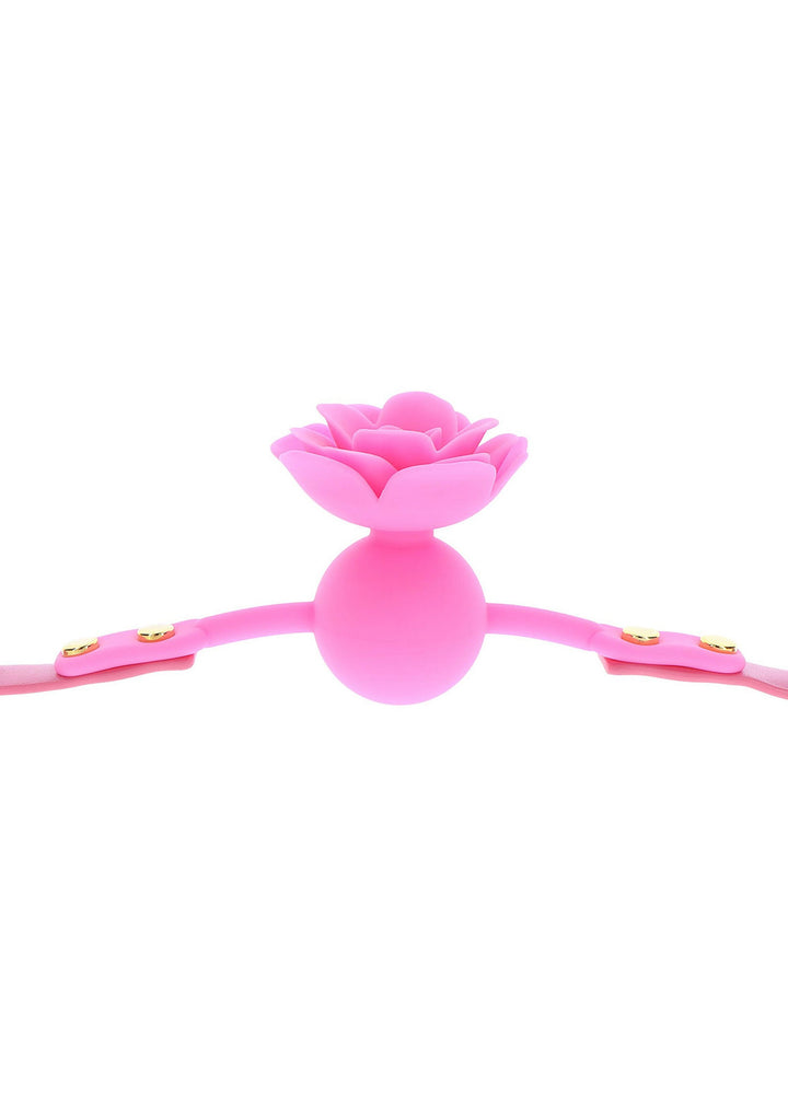 Bondage Bite Rose Ball Gag