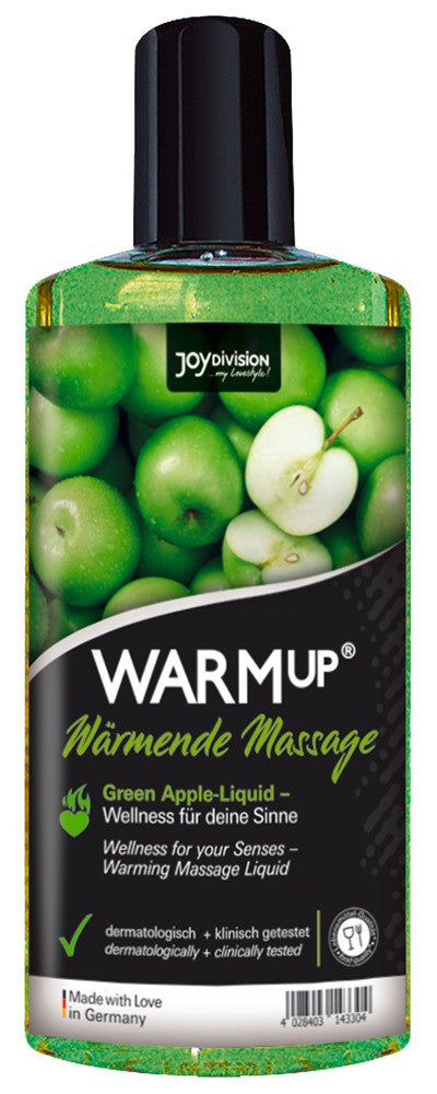 Olio da massaggi WARMup Green Apple 150 ml