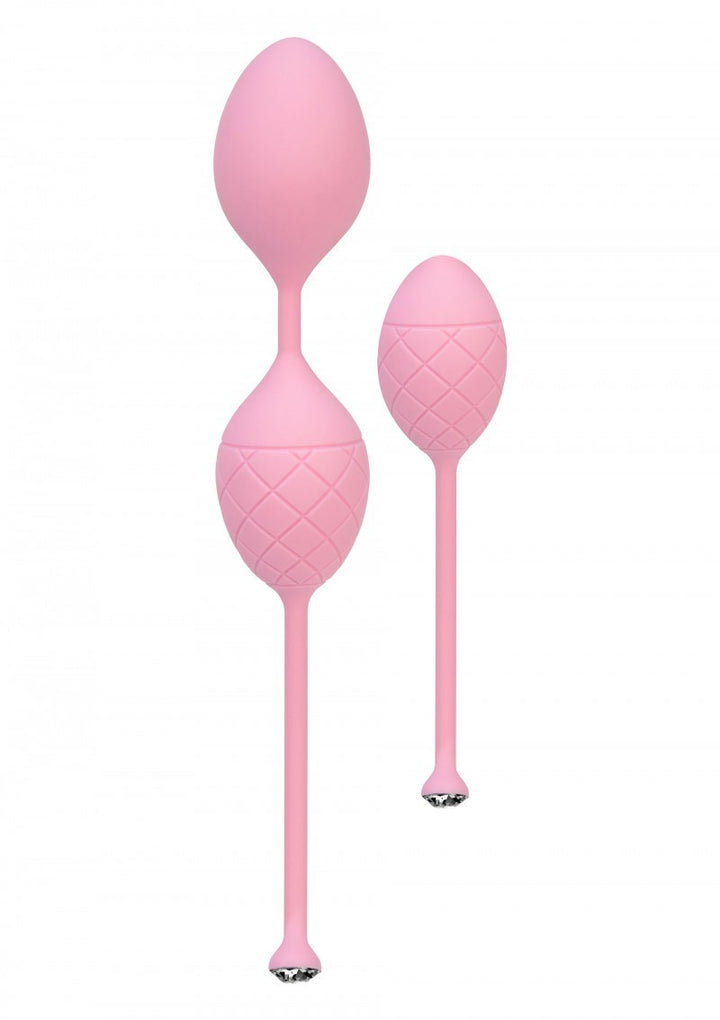 Vaginal balls pelvic floor stimulator vibrating egg geisha kit 2 pcs